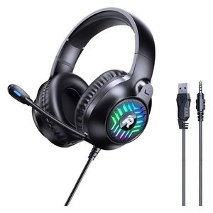 سماعات حوا الاذن ريماكس RM-705 - كيبل يو اس بي اي, اوكس - اسود