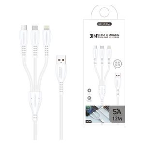  Sendem M34 - Cable 3 in 1 - 1.2 m 