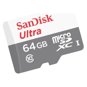  SanDisk SDSQUNC-064G-GN3MN - 64GB - SD Card - white Grey 