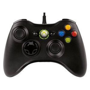  Microsoft Xbox 360 - Wired Controller - Compatible with PC and Xbox - 2.7m - Black 