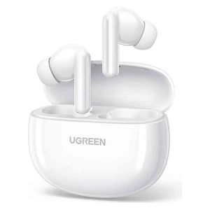  Ugreen WS207 In-Ear Bluetooth Earphones - 28 hours Battery Life - Bluetooth 5.4 - White 