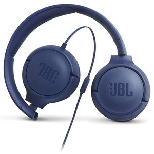  JBL T500 - Headphone Over Ear - Dark Blue 
