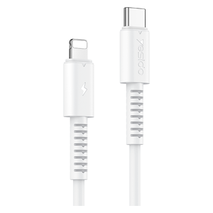  YESIDO CA153 - USB-C To Lightning Cable  - 1m - White 