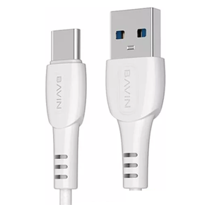 كيبل يو اس بي الى يو اس بي سي بافين - CB 195TP c - بطول 1 متر - ابيض