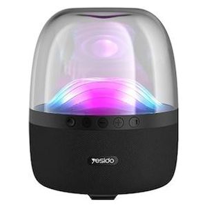 YESIDO YSW08 – LED Light Speaker – Black