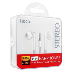  سماعة داخل الاذن هوكو - M64 - ابيض 