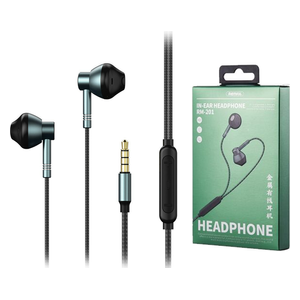  Remax RM-201 - Headphone In Ear - Black 