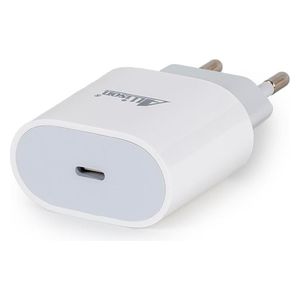  شاحن حائط اليسون ALS-W1027UE - منفذ واحد - 20 واط - ابيض 