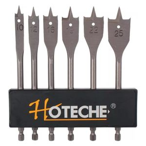  Hoteche 511021 - Flat Wood Drill Bit Set - 6 Piece 