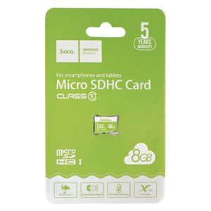  HOCO 6957531085799 - 8GB - SD Card - Green 