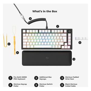  Glorious 810069972169 - Wired Keyboard 