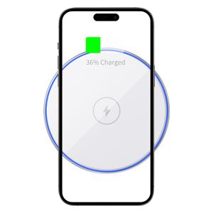 WiWU WI-W012 - Wireless Charger - 15W - White