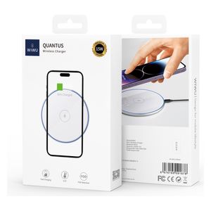 WiWU WI-W012 - Wireless Charger - 15W - White