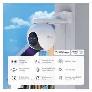  EZVIZ J76231628 - Security Camera - White 