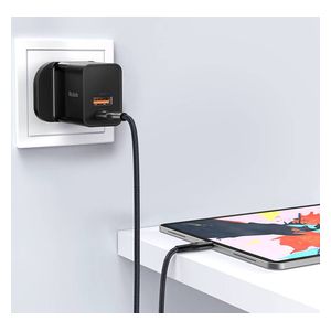  Mcdodo CH-130 -6921002613019 - Wall Charger  - USB-C TO USB - Black 