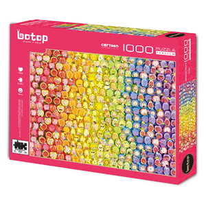  Other Botop Puzzle 1000pcs Rainbow Fruits 