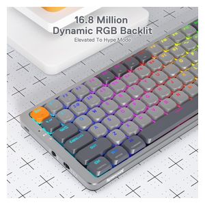  Redragon 6950376771599 - Wireless Keyboard - Gray 