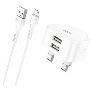 HOCO 6931474751607 - Wall Charger - USB  - White