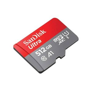 SanDisk 619659200503 - 512GB - SD Card - Gray - Red