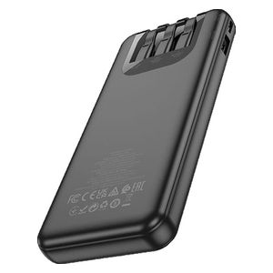  شاحن محمول هوكو - 6942007600491- 10000mah - اسود 
