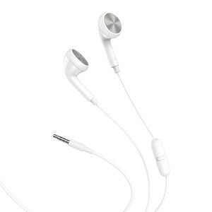HOCO M73- Wired Headphone In Ear - White