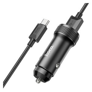  HOCO Z49 - Car Charger - Black 