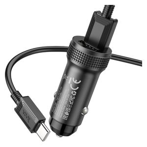  HOCO Z49 - Car Charger - Black 