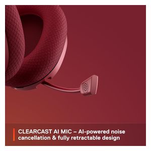  SteelSeries Arctis Nova 7 - Bluetooth Headphone Over Ear - Red 