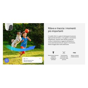  EZVIZ 6941545613284 - Smart Home Security Camera - White 
