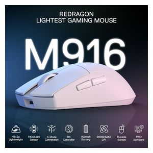  Redragon M916 PRO 3 - Wireless Mouse 