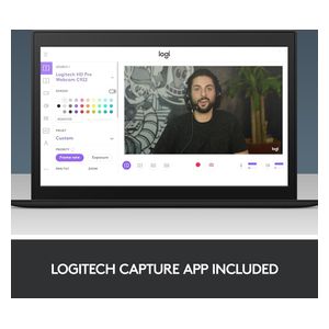  كاميرا ويب لوجيتك - C922 Pro Stream - اسود 