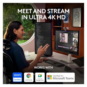 كاميرا ويب لوجيتك - MX Brio Ultra - رمادي 
