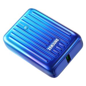  شاحن محمول زيندور -  10000mah - ازرق 