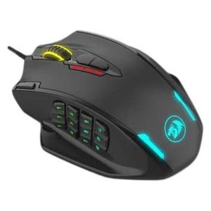  Redragon Professional Gaming Mouse - High adjustable resolution up to 12400 DPI - 2. Buttons and Control - Black 