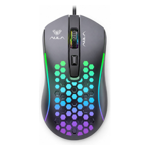  AULA Mountain S11 Wired Gaming Mouse - RGB - Black 