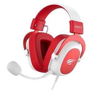  سماعة العاب حول الاذن هافيت - H2002d - عازل للضوضاء - احمر 