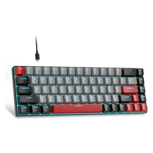 MAGEGEE KB892L - Wired Keyboard - USB-C - LED blue backlight - Black