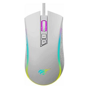  ماوس هافيت سلكي للالعاب - MS1034 - ابيض 