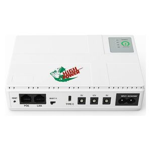  مجهز طافة هاي باور - DC1018P - يو بي اس - بقوة 18 واط - ابيض 