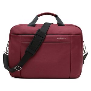 Sumffis Laptop Bag 16 Inch - 4-in-1 Smart Design - Built-in USB Charging Port - Red