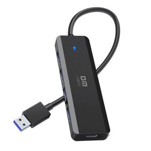 DM hubchb070 - USB Hub - 5Port - Black