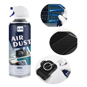  هواء مضغوط نقي - آمنة وقوية -  لإزالة الغبار والأوساخ من الأماكن الضيقة التي يصعب الوصول إليها - ابيض 