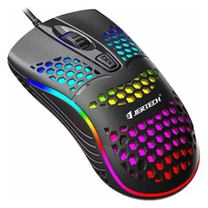  Jertech XP12 Wonderful Wired Gaming Mouse - RGB - USB - 1.5m - Black 