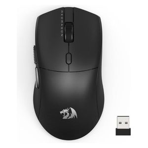  Redragon Ultra-Light Gaming Mouse - High Resolution Up to 26,000 DPI - 6 programmable buttons with settings saved to internal memory - Black 