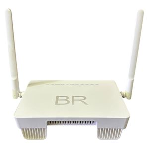 BR HG8145C Fiber Router - Direct Fiber Optic Connection, 4 LAN Ports - Extended Wi-Fi Coverage - White