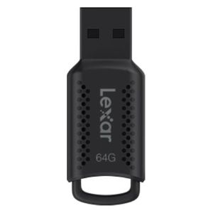 Lexar LJDV400 - USB Flash Drive - 64GB - Up to 100 MB/s - Black