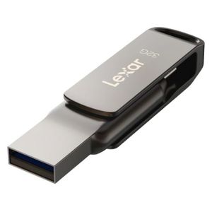 Lexar LJD400 - USB Flash Drive - 32GB - Up to 100 MB/s - Gray