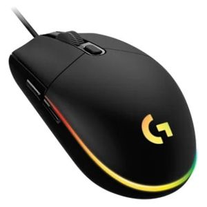 Logitech G102 Wired Gaming Mouse - 1 ms - RGB - 8000 DPI - Black