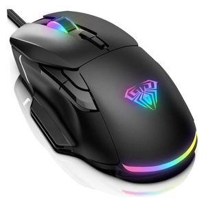 AULA F815 - Wireless Gaming Mouse - RGB - Ergonomic design and high precision - Black