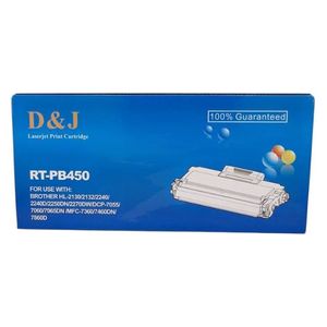 D&J RT-PB450 - Ink Cartridge - Longer lasting color fastness without fading - Clear, sharp, professional quality printing